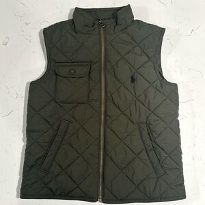 Hunter Green Ralph Lauren Boys Vest 6